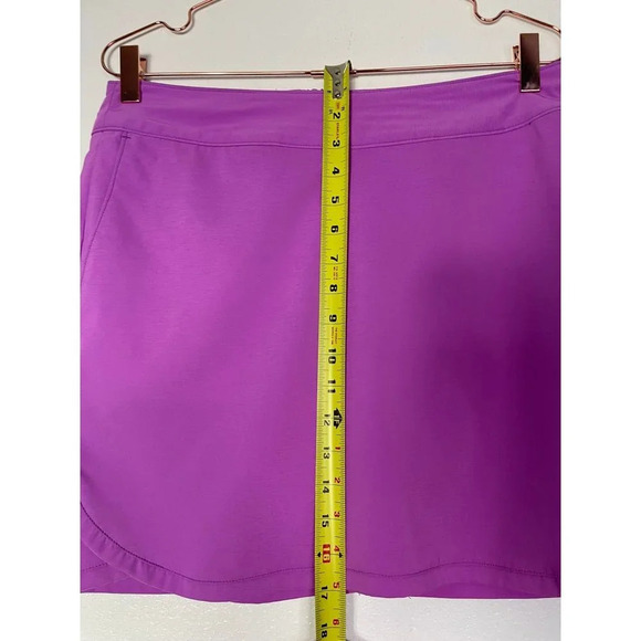ZERORESTRICTION Womens Workout Training Tennis Palmer Skirt Skort Purple Sz 4 - Picture 4 of 10